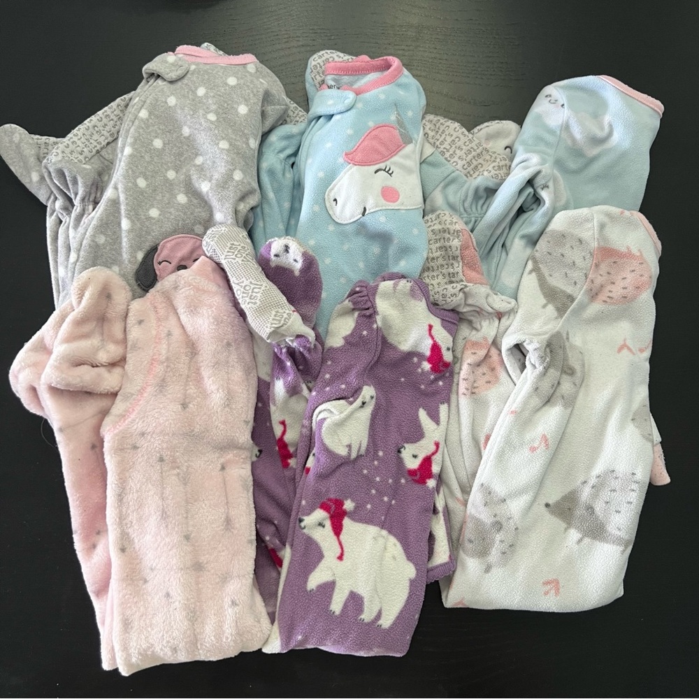 Carter’s Fleece Sleepers